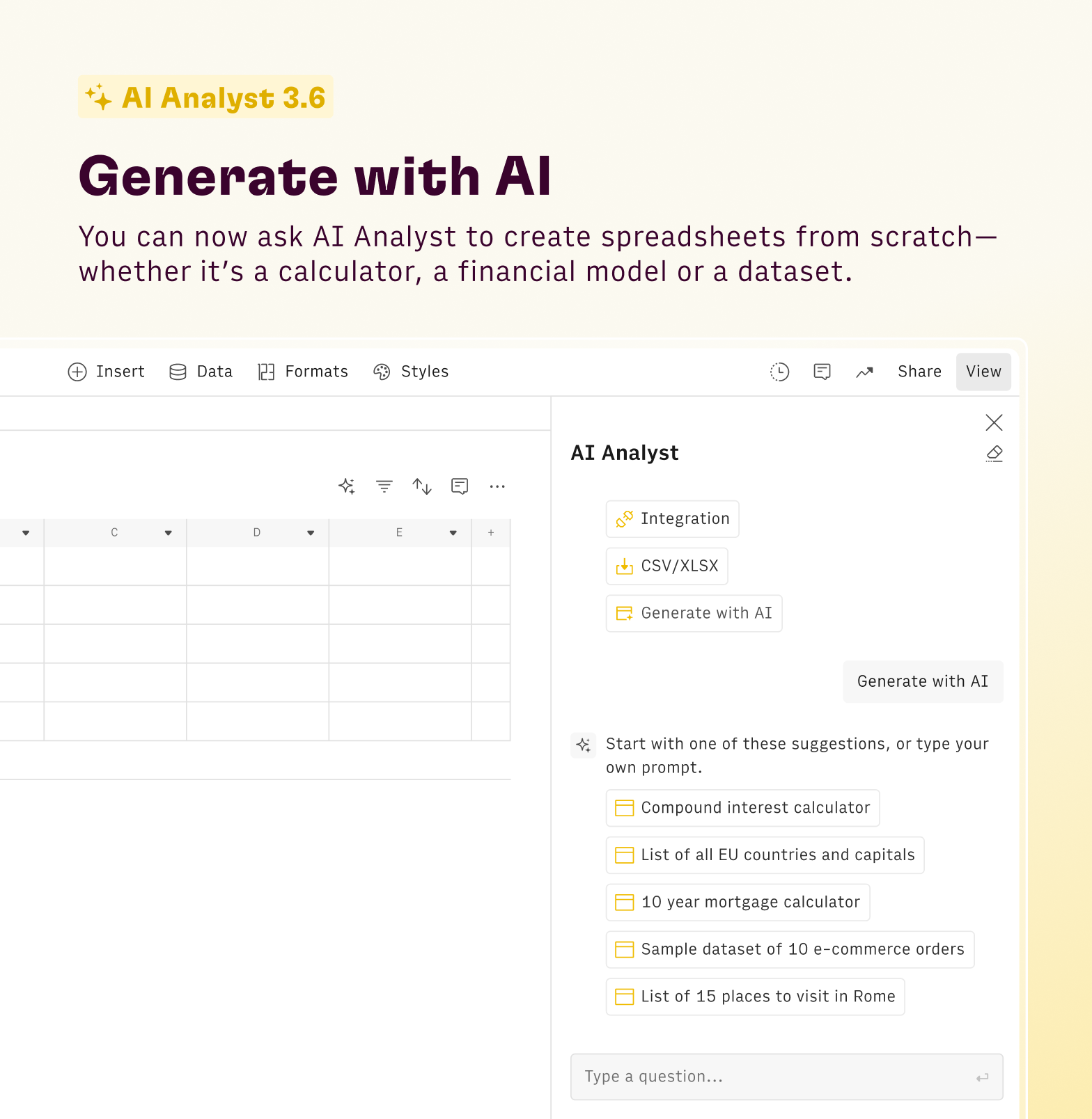 AI Analyst✨ 3.6