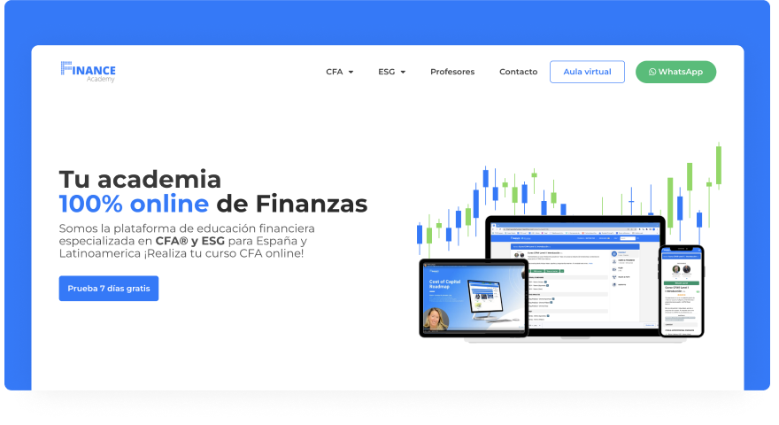 Finance Academy website