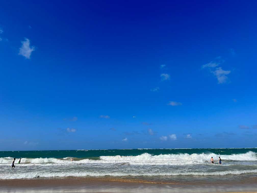 The beach in Cordado