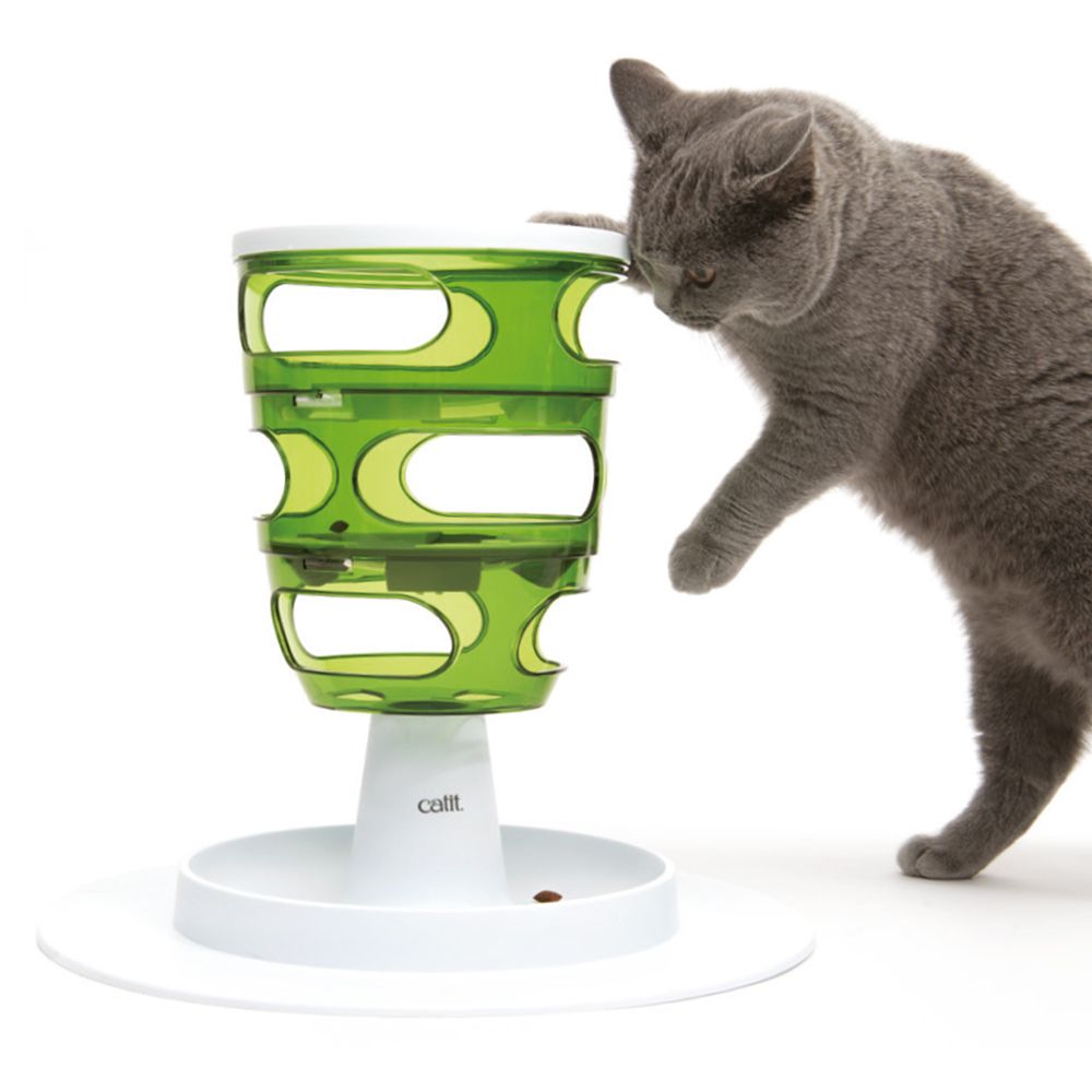Stimulo Distributeur Croquettes Chat Greenvet