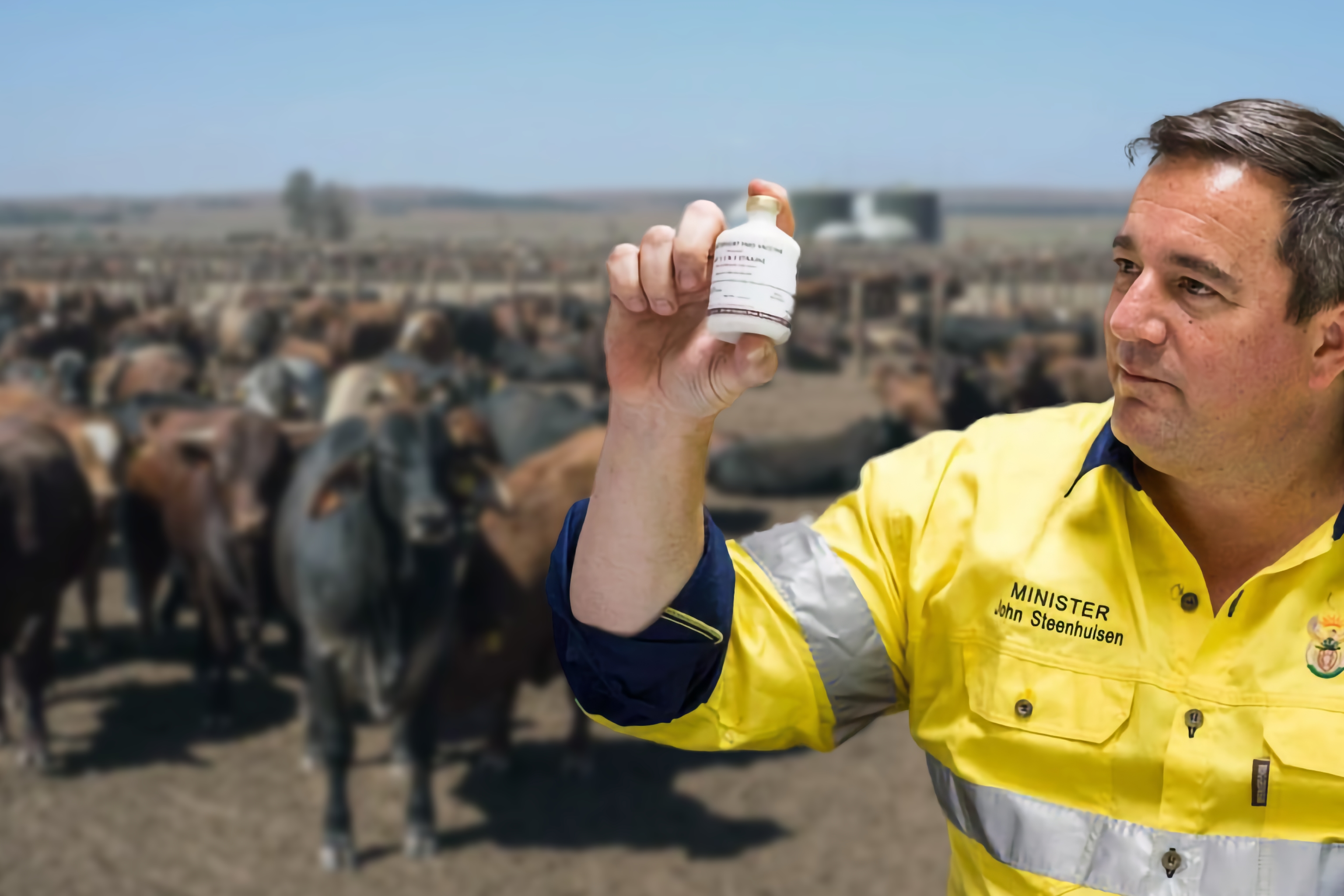 John Steenhuisen wys sy entstof