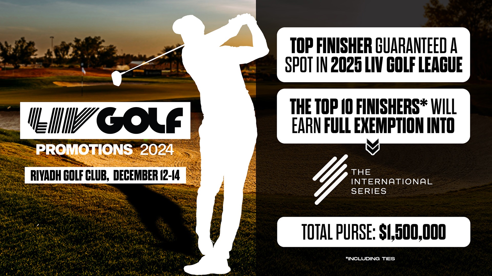 LIV Golf Promotions announced, winner gets spot in 2025 | LIV Golf