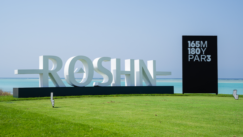 ROSHN presenting sponson Jeddah