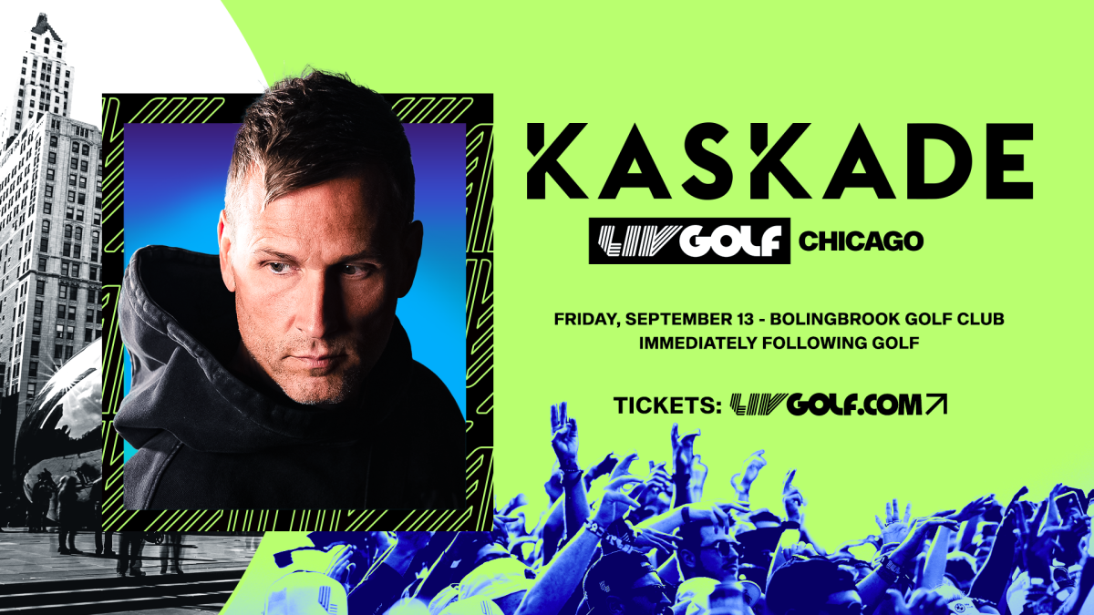 Kaskade to headline LIV Golf Chicago Individual Champ. | LIV Golf