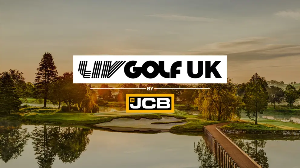 LIV Golf UK JCB