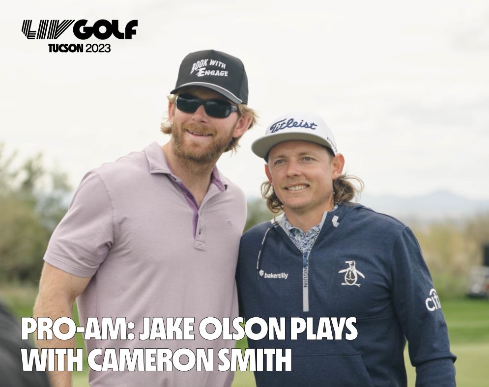 Tucson Pro-Am: Jake Olson plays with Cameron Smith, Captain of Ripper GC