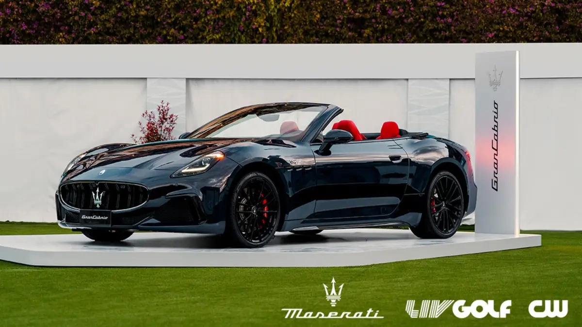 Maserati, LIV Golf, The CW Network announce partnership | LIV Golf