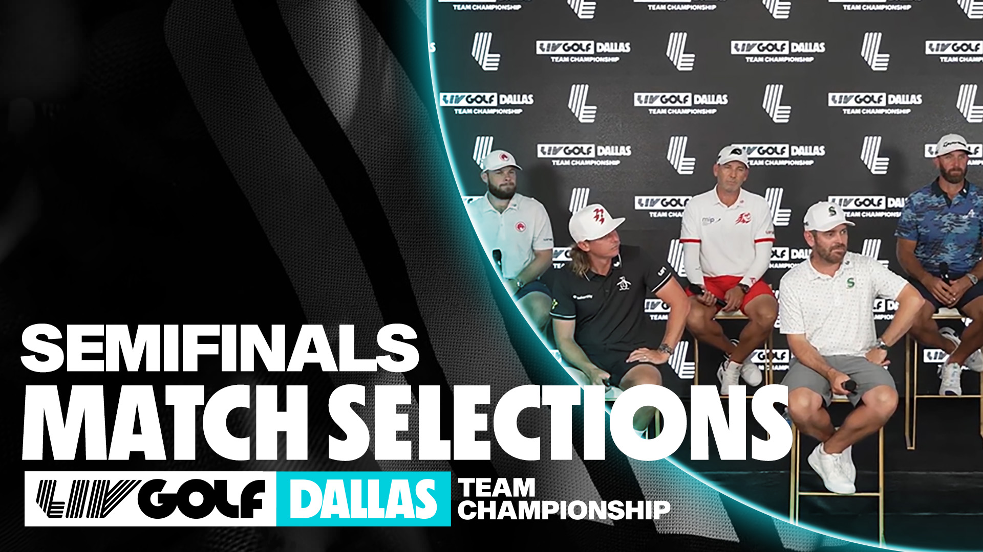 Match Selections: Teams choose semifinal opponents