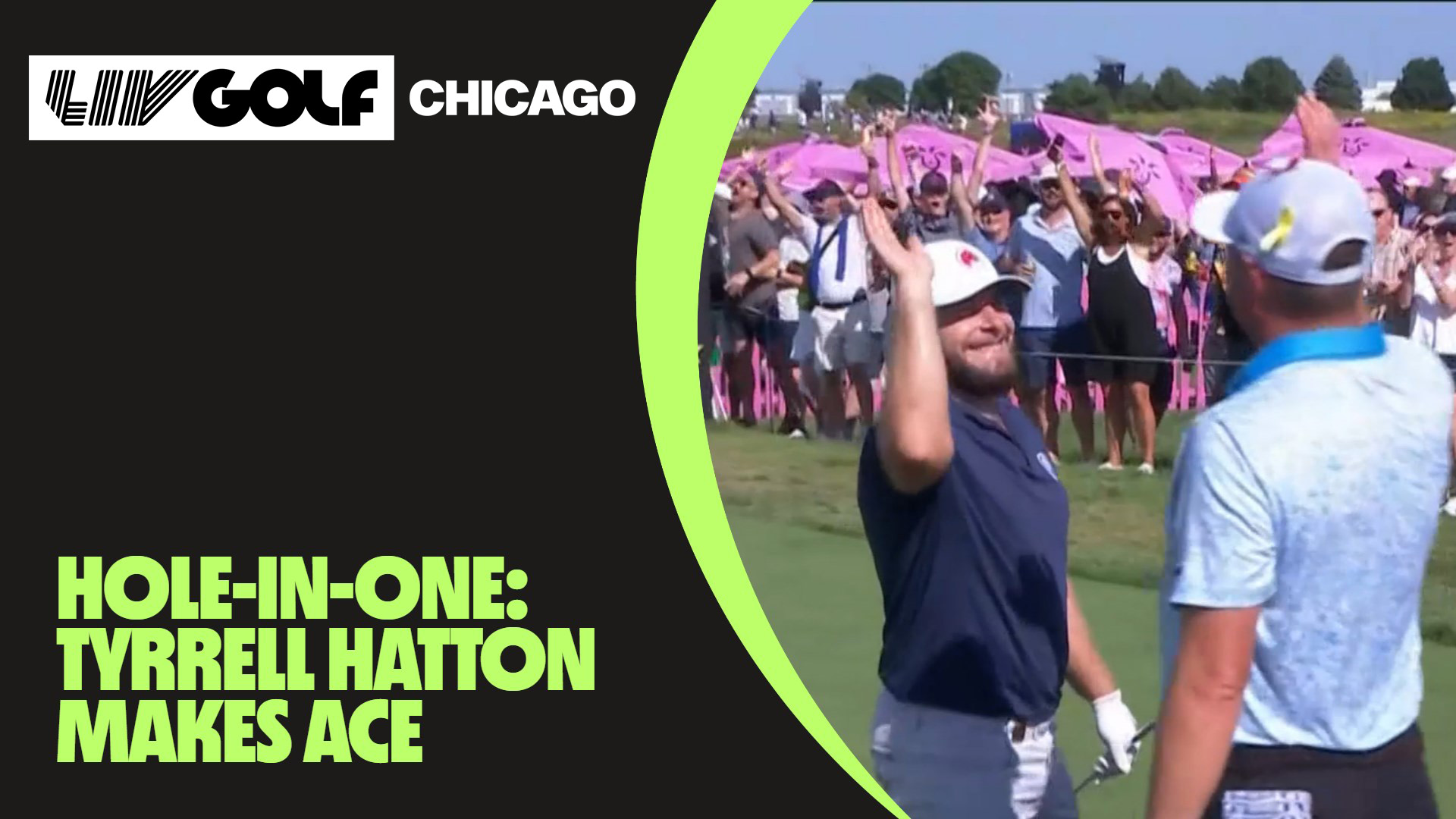 Hole-in-one! Legion XIII’s Tyrrell Hatton makes ace in Chicago