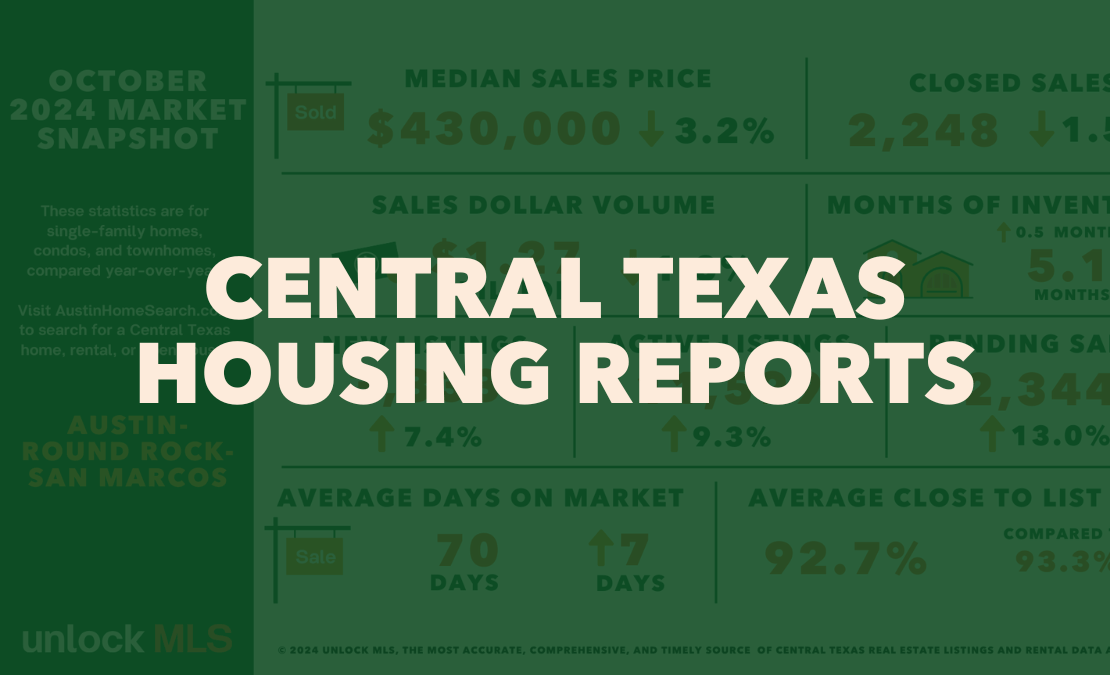 Central Texas Housing Report Image