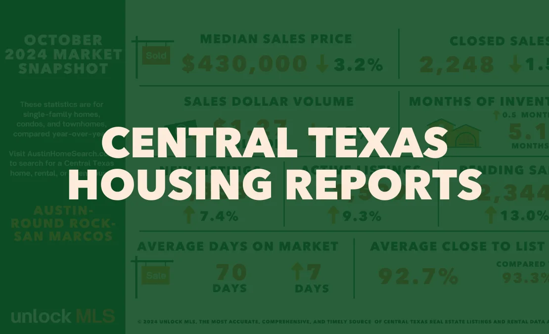 Central Texas Housing Report Image