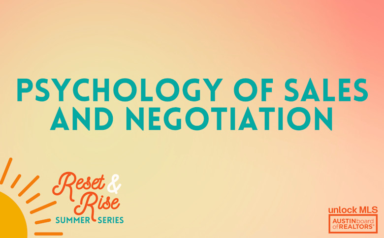 Psychology of Sales and Negotiation