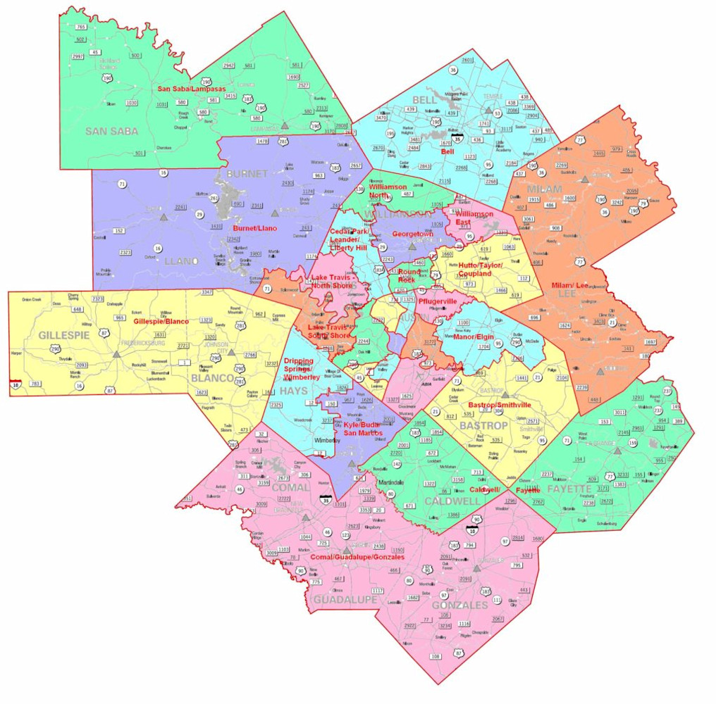 central texas region map-1024x1008