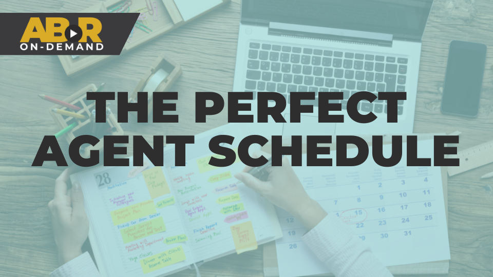 The Perfect Agent Schedule