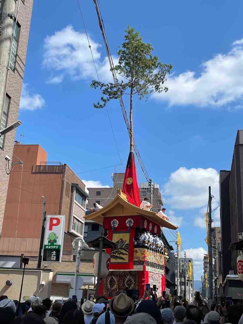 2022年に復興した鷹山(撮影:2023年7月24日)