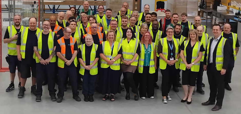 Kent team welcomed to Medequip