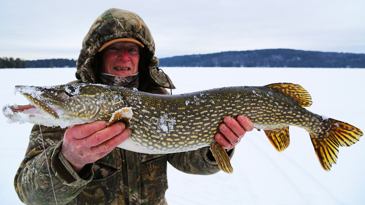 Ice-fishing Friday: 5 must-know strategies for catching giant wintertime  pike • Outdoor Canada