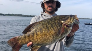 New York Angler Breaks State Smallmouth Bass Record