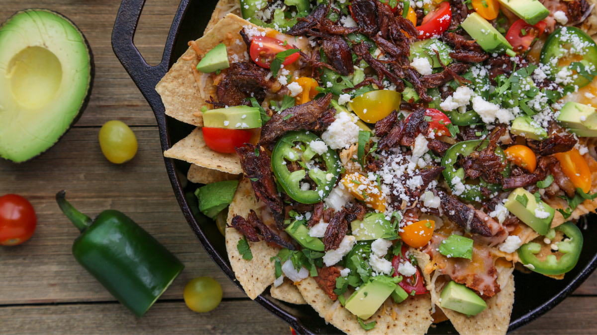 Goose Leg Nachos