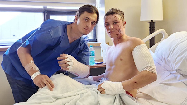Photos: Wyoming Wrestlers Fight Off Grizzly Attack with Bare Hands