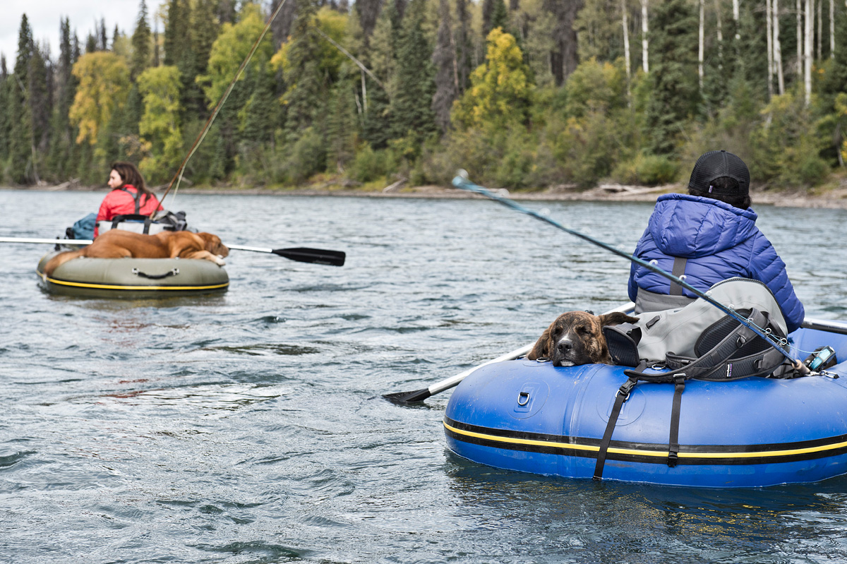 White River Inflatable Fishing Float Tube