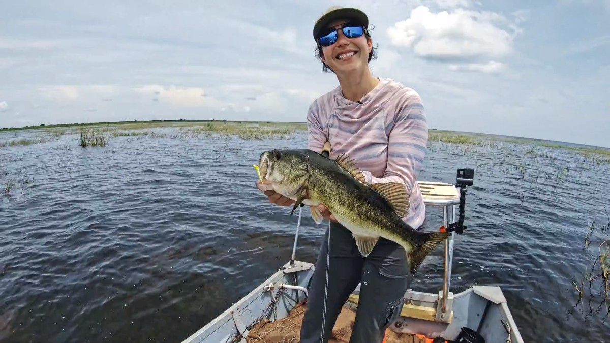 April Vokey and Oliver Ngy Tackle a Notoriously Complex Bass Fishery in Florida