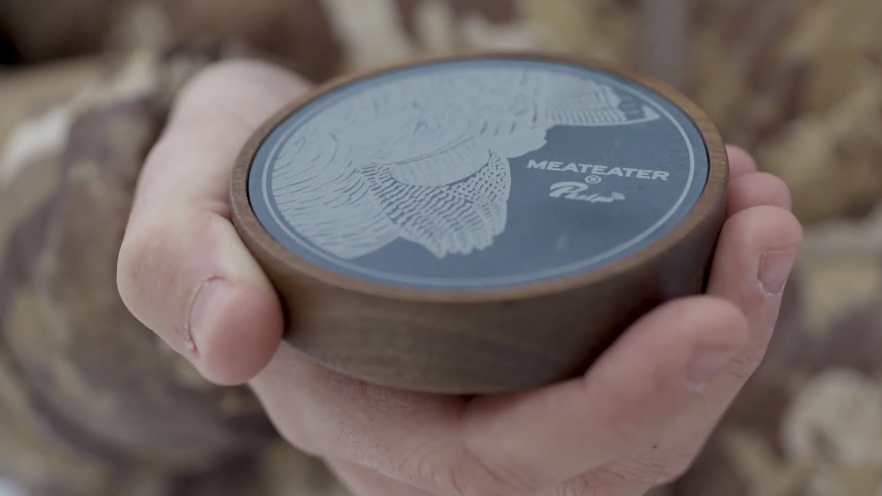 Steve Demos The Slate Pot Call MeatEater x Phelps