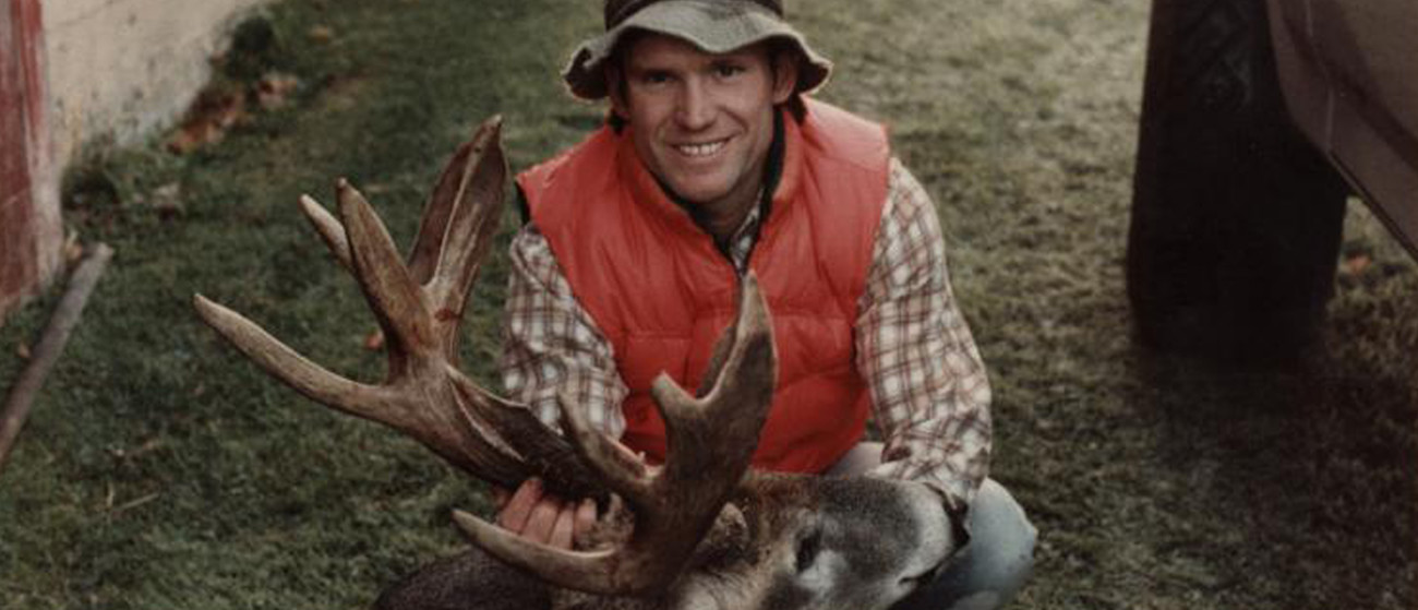 An ’83 Michigan Muzzleloader Giant for John Eberhart MeatEater Wired