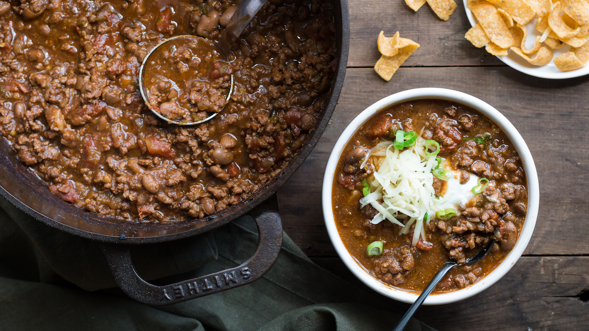 Smoked Venison Chili