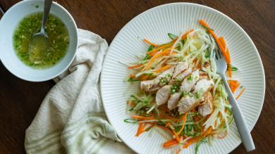 Turkey and Green Papaya Salad