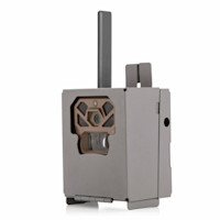 EDGE Series metal security box for trail camera with antenna and front lens window