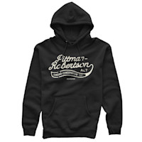 Black hoodie with 'Pittman-Robertson ACT', banner 'Funding Conservation since 1937', 'Meateater'