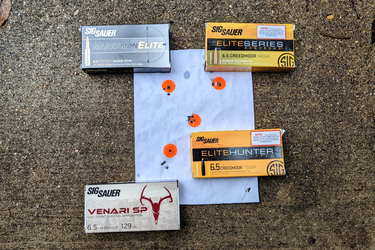 Weatherby 307 Targets