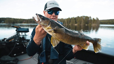 Walleye on Handcrafted Lures