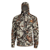 First Lite Corrugate Guide hooded camouflage jacket
