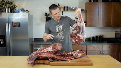 How To Remove a Venison Hindquarter with Janis Putelis