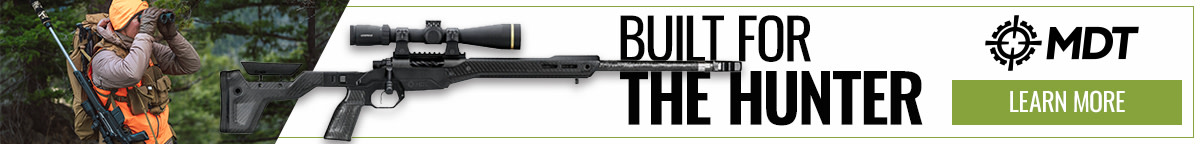 MDT Tactical Rifle Chasis System - Built for the Hunter