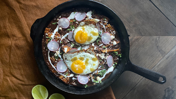 Duck Chilaquiles