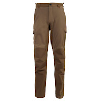 Men's Obsidian Foundry pant, brown hunting pant with articulated knees and side cargo pockets