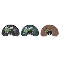 Three semicircular foam inserts labeled PRIME CUTS and MEATEATER x PHELPS in black, green, brown