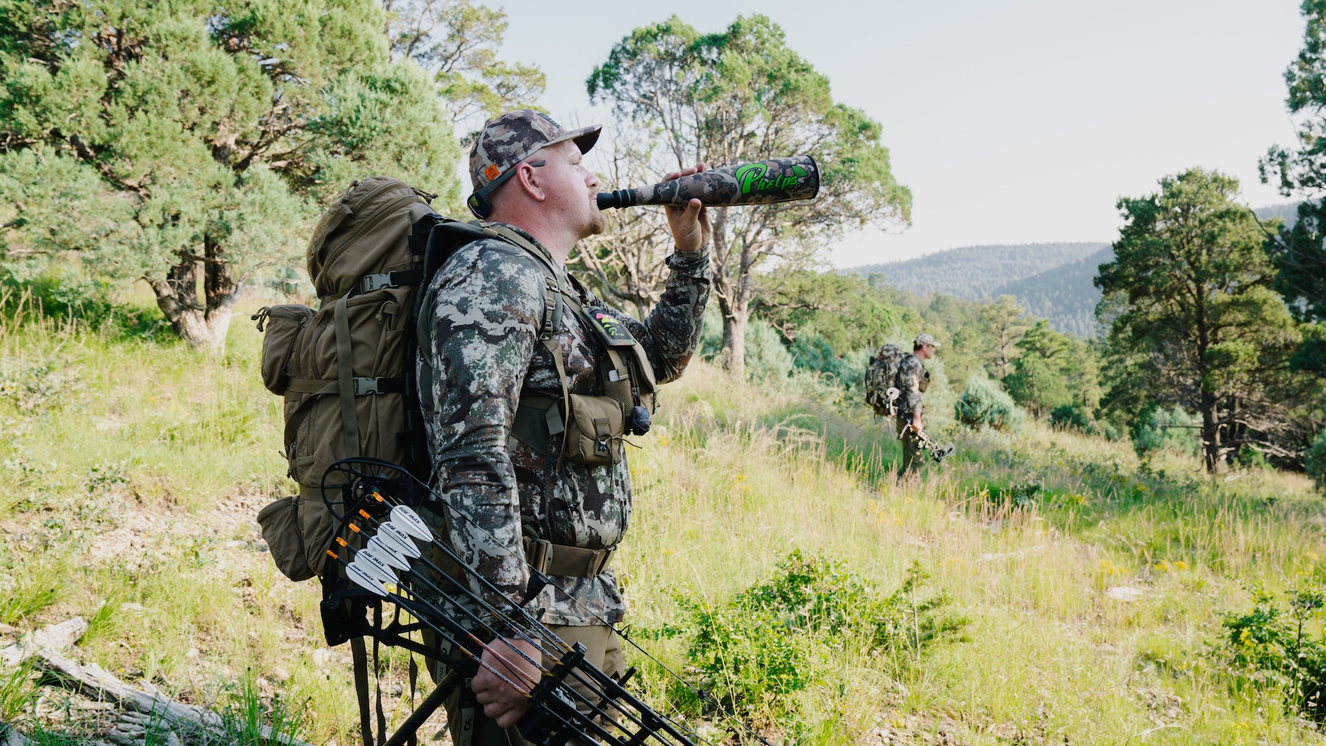 Phelps calling elk