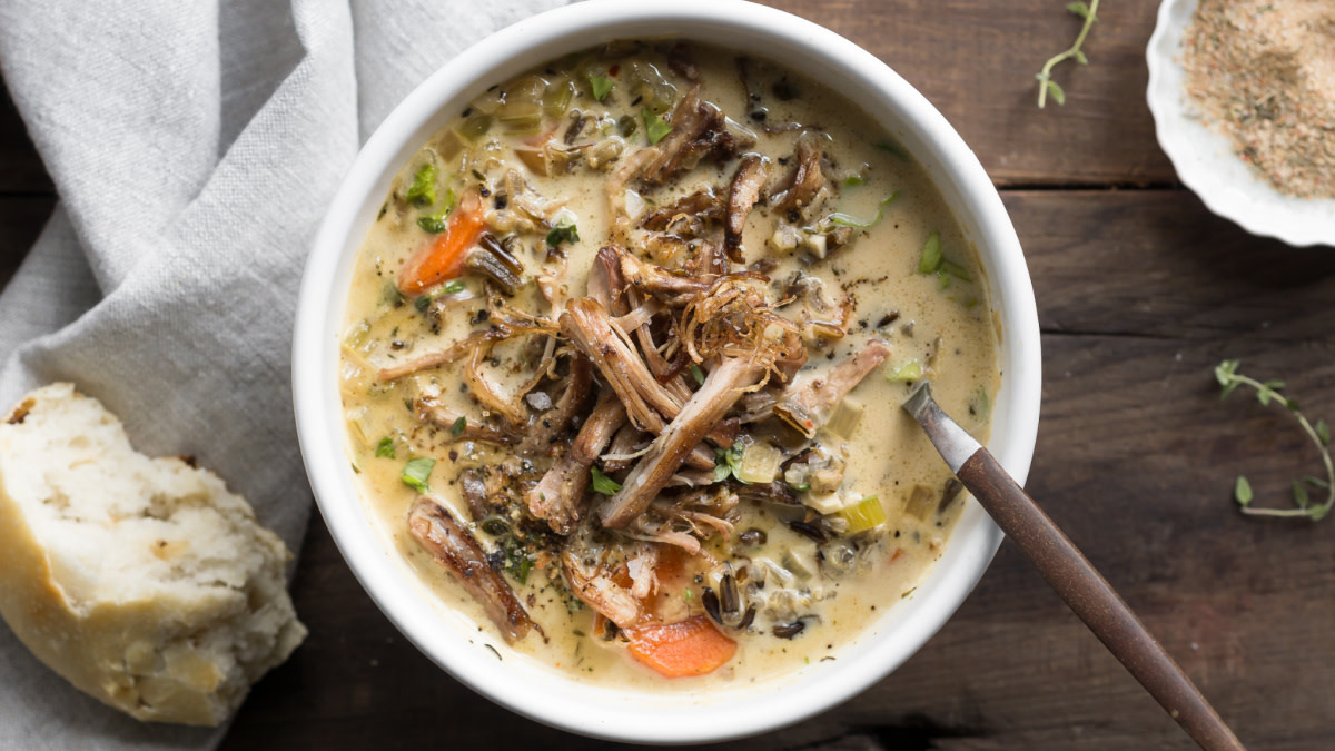 Turkey and Wild Rice Soup