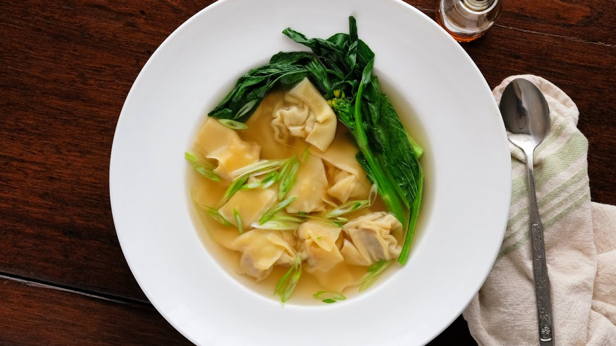 Rabbit Wonton Soup Meateater Cook