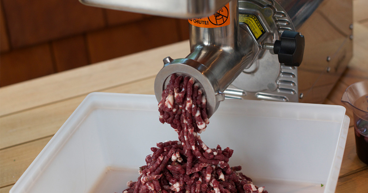 Large Game Meat Grinding Big Game Meat | MeatEater Wild Foods