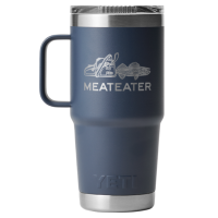 Walleye Chainsaw Yeti 20 oz Travel Mug