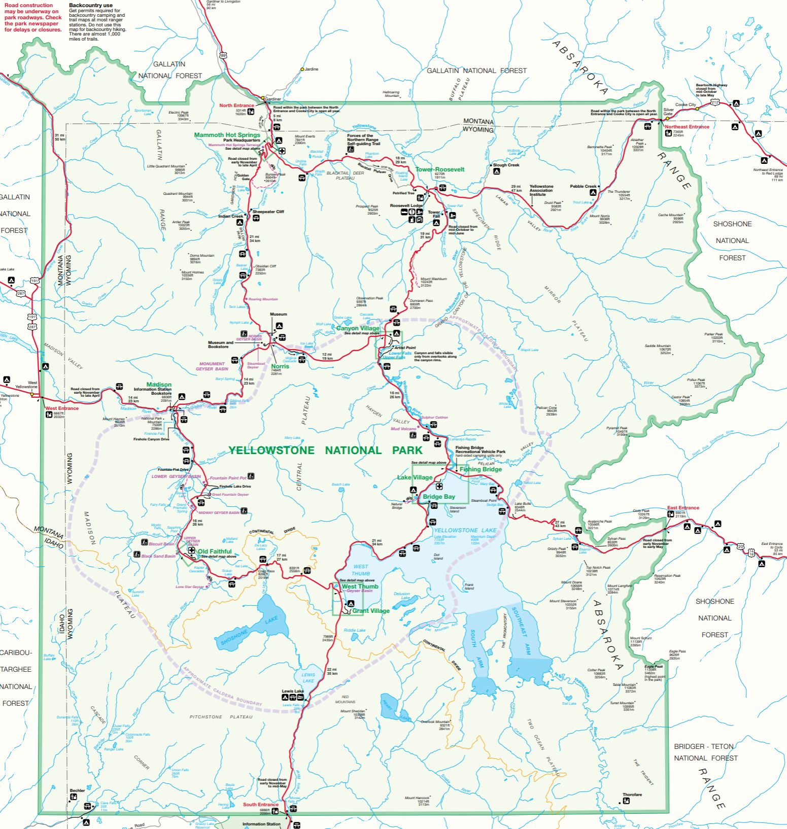 yellowstone national park zone of death