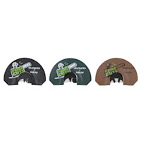 3-pack turkey-call inserts labeled 'PRIME CUTS' and 'MeatEater x Phelps'