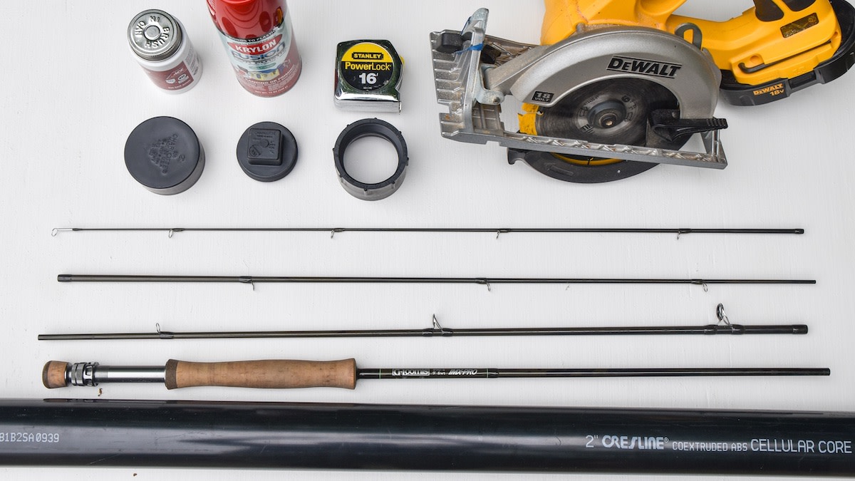 Making A Rod Tube, Fishing Rod Travel Case, SCUTE fishing 