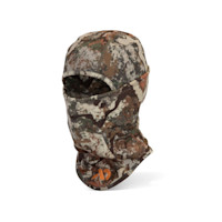 First Lite Tundra cold-weather camo balaclava, full-face with extended neck