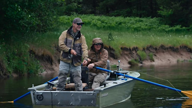 Au Sable River Trout with Janis Putelis and Brian Kozminski